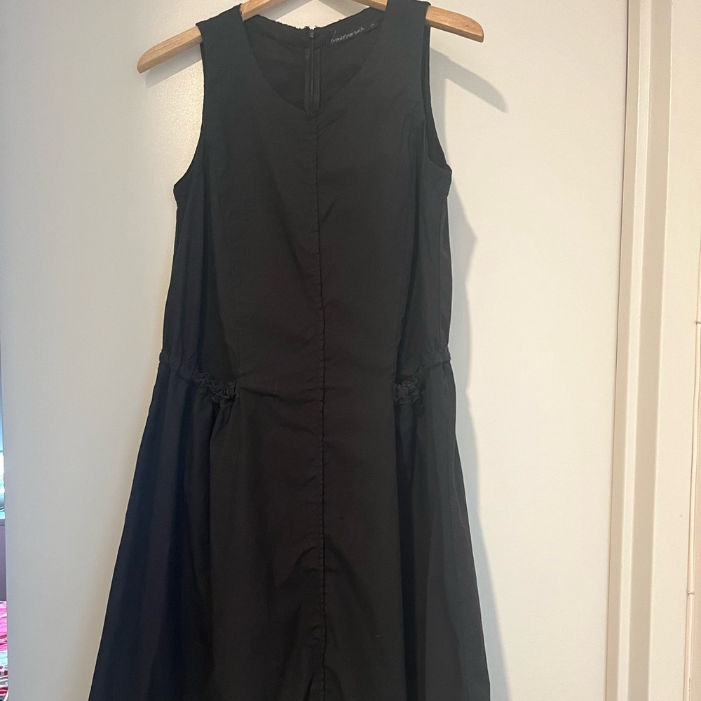 Transit Par Such Black Cotton Dress Size 2/ small